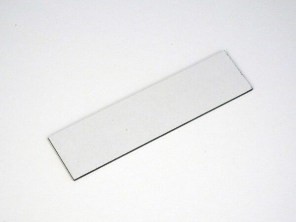 Naamplaat 84x21mm - Blanco